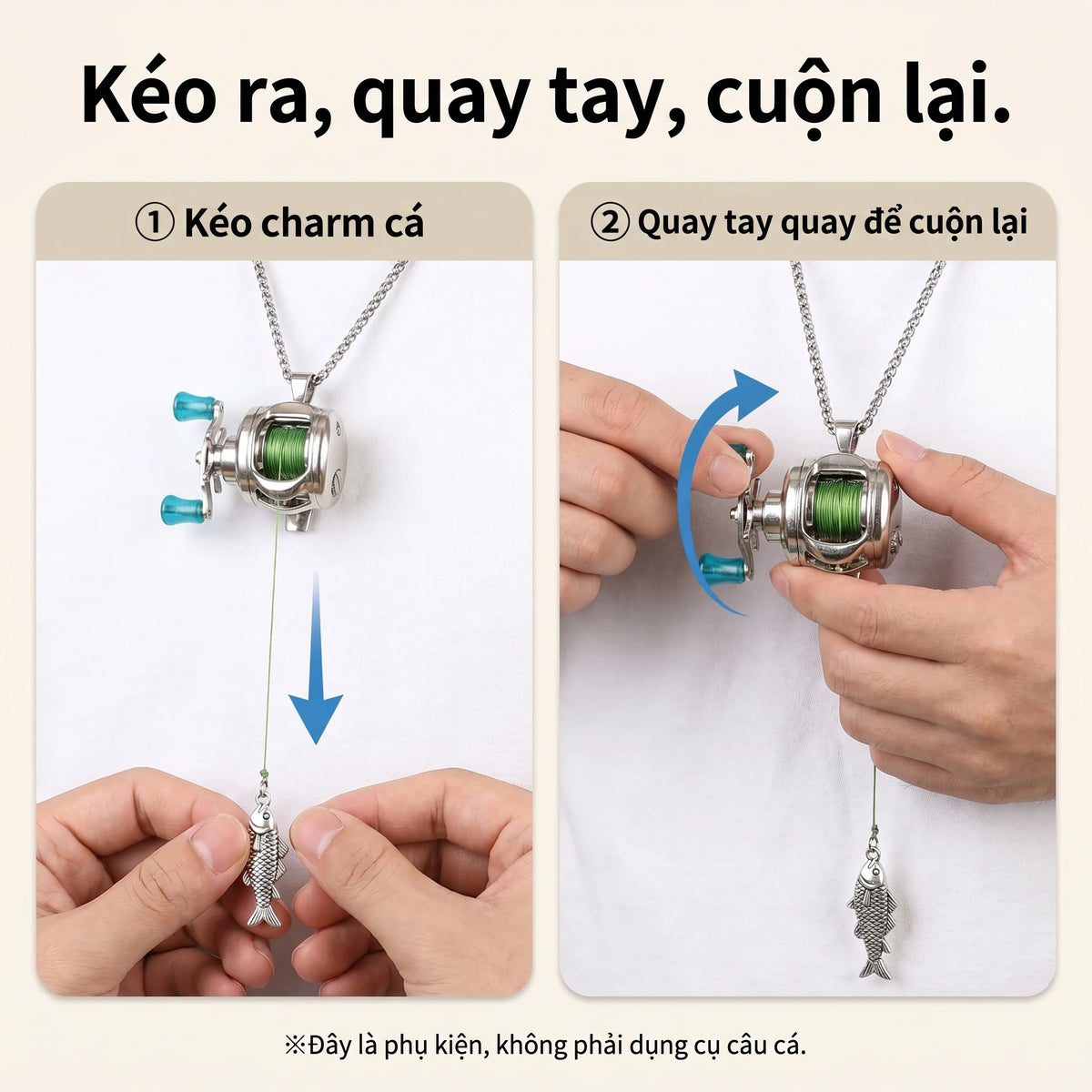 LACIAGA Phụ Kiện Máy Câu Mini